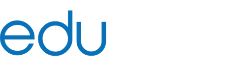 Edudebt logo with white